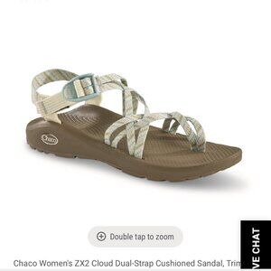 Chaco Woman's ZX2 Cloud Dual-Strap Cushioned Outdoor Summer Beach Sandals Sz 7